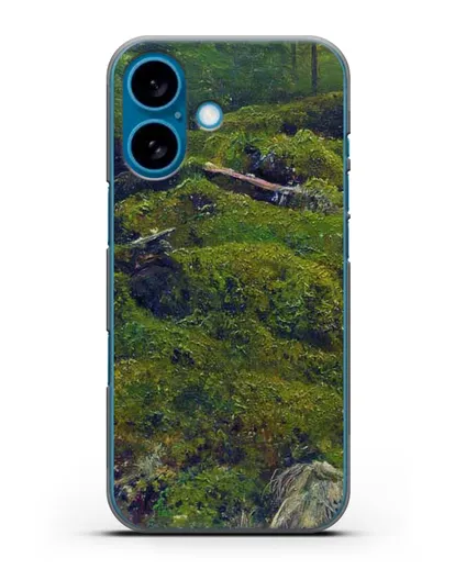 Чехол Мох. Корни (Шишкин Иван) силиконовый для iPhone 16