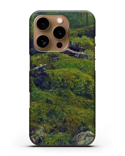 Чехол Мох. Корни (Шишкин Иван) силиконовый для iPhone 16 Pro