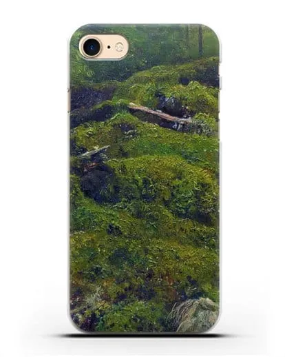 Чехол Мох. Корни (Шишкин Иван) силиконовый для iPhone 7