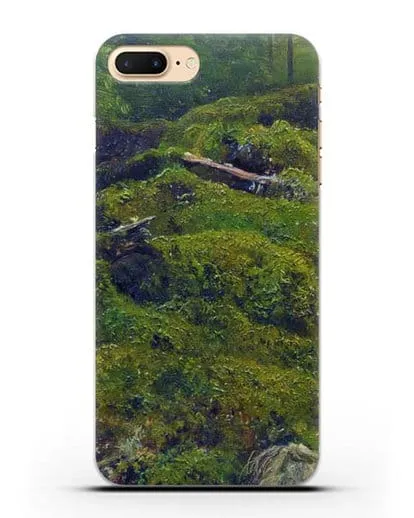 Чехол Мох. Корни (Шишкин Иван) силиконовый для iPhone 7 Plus