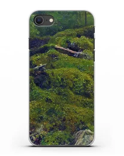 Чехол Мох. Корни (Шишкин Иван) силиконовый для iPhone SE 2020
