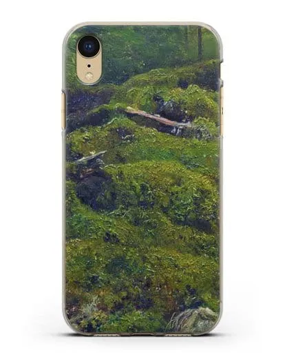 Чехол Мох. Корни (Шишкин Иван) силиконовый для iPhone XR