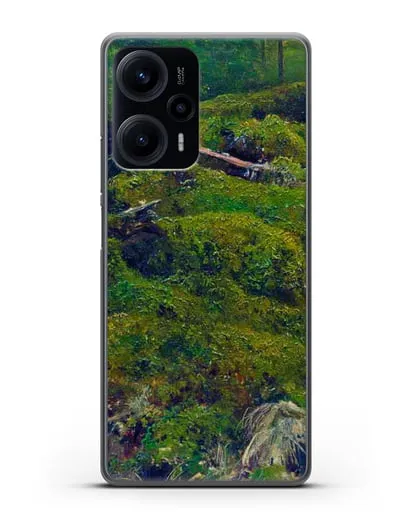 Чехол Мох. Корни (Шишкин Иван) силиконовый для Xiaomi Poco F5