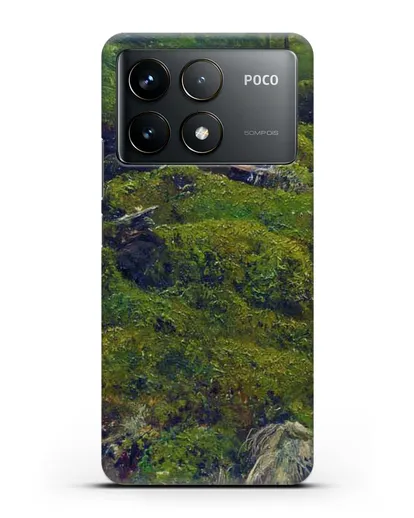 Чехол Мох. Корни (Шишкин Иван) силиконовый для Xiaomi Poco F6 Pro