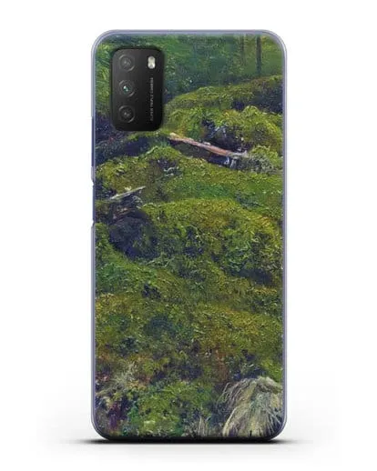 Чехол Мох. Корни (Шишкин Иван) силиконовый для Xiaomi Poco M3