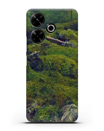 Чехол Мох. Корни (Шишкин Иван) силиконовый для Xiaomi Poco M6