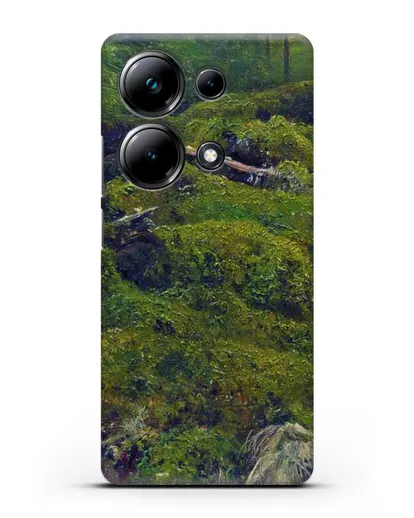 Чехол Мох. Корни (Шишкин Иван) силиконовый для Xiaomi Poco M6 Pro