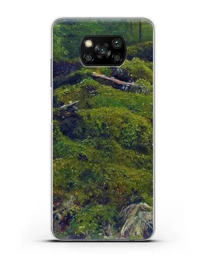 Чехол Мох. Корни (Шишкин Иван) силиконовый для Xiaomi Poco X3 Pro