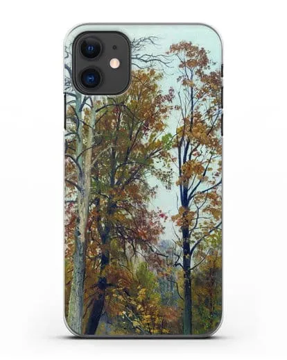 Чехол Осень (Шишкин Иван) силиконовый для iPhone 11