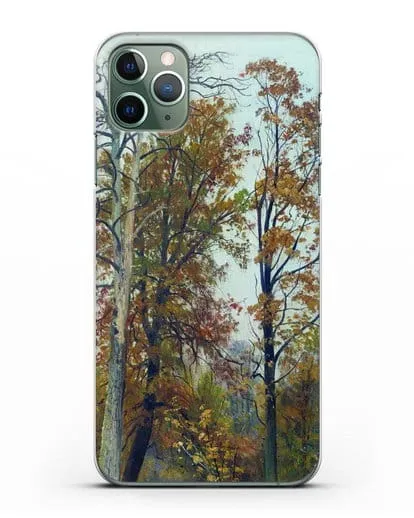 Чехол Осень (Шишкин Иван) силиконовый для iPhone 11 Pro