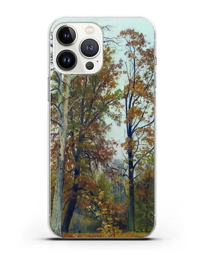 Чехол Осень (Шишкин Иван) силиконовый для iPhone 13 Pro Max