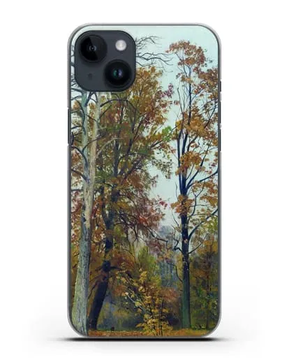 Чехол Осень (Шишкин Иван) силиконовый для iPhone 14 Plus