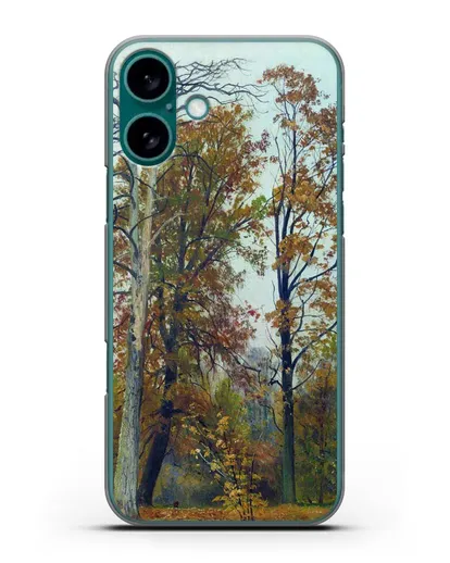 Чехол Осень (Шишкин Иван) силиконовый для iPhone 16 Plus