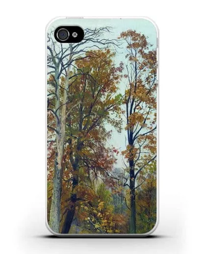 Чехол Осень (Шишкин Иван) силиконовый для iPhone 4/4s