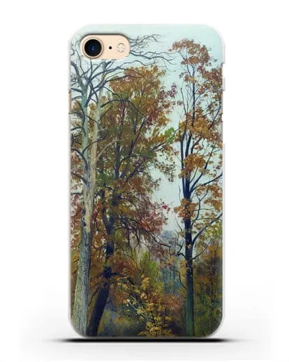 Чехол Осень (Шишкин Иван) силиконовый для iPhone 7