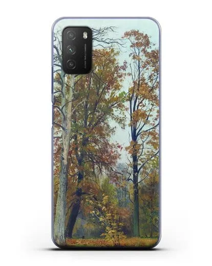 Чехол Осень (Шишкин Иван) силиконовый для Xiaomi Poco M3