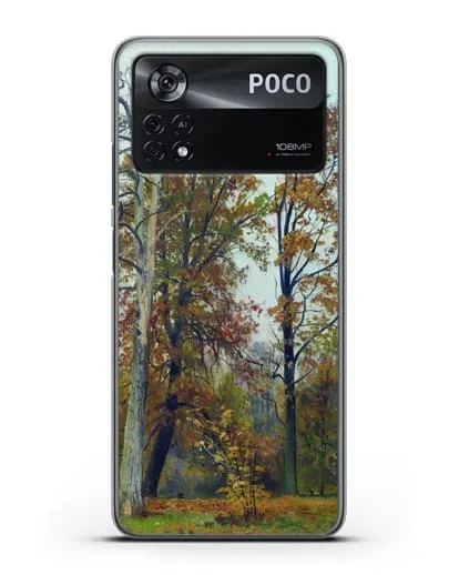 Чехол Осень (Шишкин Иван) силиконовый для Xiaomi Poco X4 Pro