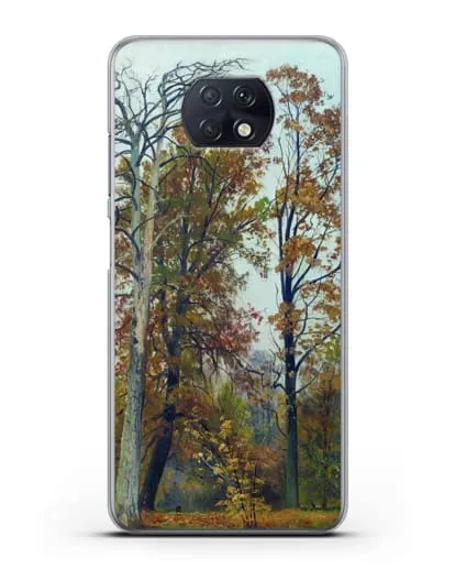 Чехол Осень (Шишкин Иван) силиконовый для Xiaomi Redmi Note 9T