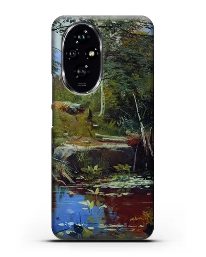 Чехол Пейзаж с мостиком (Шишкин Иван) силиконовый для Honor 200