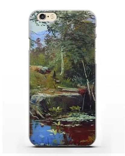 Чехол Пейзаж с мостиком (Шишкин Иван) силиконовый для iPhone 6