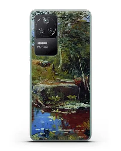 Чехол Пейзаж с мостиком (Шишкин Иван) силиконовый для Xiaomi Poco F4