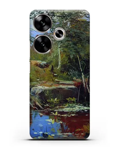 Чехол Пейзаж с мостиком (Шишкин Иван) силиконовый для Xiaomi Poco F6