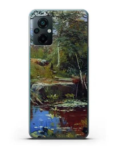 Чехол Пейзаж с мостиком (Шишкин Иван) силиконовый для Xiaomi Poco M5