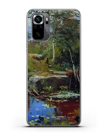 Чехол Пейзаж с мостиком (Шишкин Иван) силиконовый для Xiaomi Poco M5s