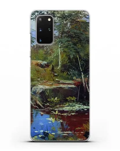 Чехол Пейзаж с мостиком (Шишкин Иван) силиконовый для Samsung Galaxy S20 Plus [SM-G985F]