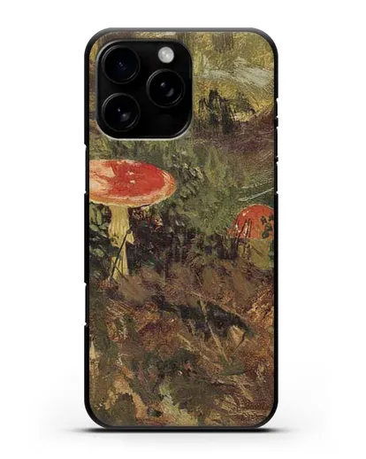 Чехол Мухоморы (Шишкин Иван) силиконовый для iPhone 16 Pro Max