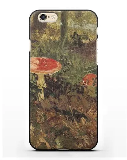 Чехол Мухоморы (Шишкин Иван) силиконовый для iPhone 6