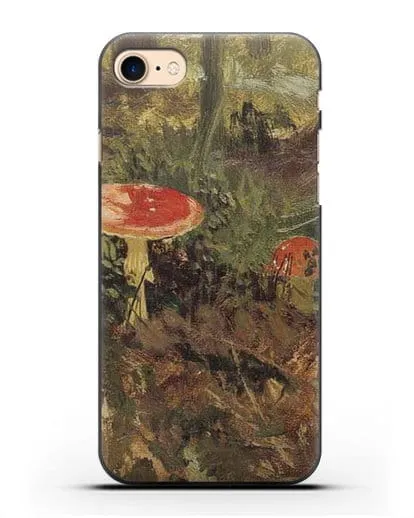 Чехол Мухоморы (Шишкин Иван) силиконовый для iPhone 7