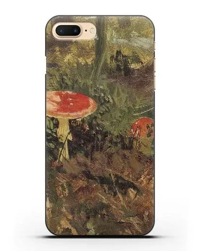Чехол Мухоморы (Шишкин Иван) силиконовый для iPhone 7 Plus