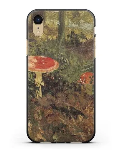 Чехол Мухоморы (Шишкин Иван) силиконовый для iPhone XR