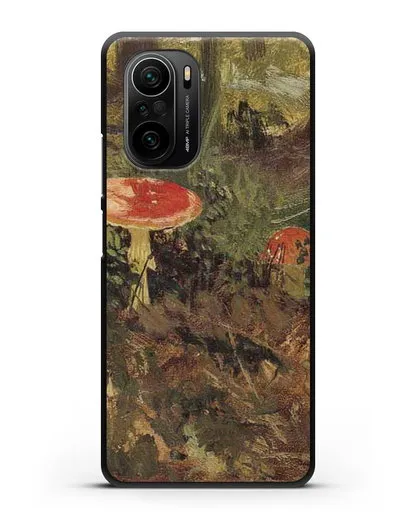 Чехол Мухоморы (Шишкин Иван) силиконовый для Xiaomi Poco F3
