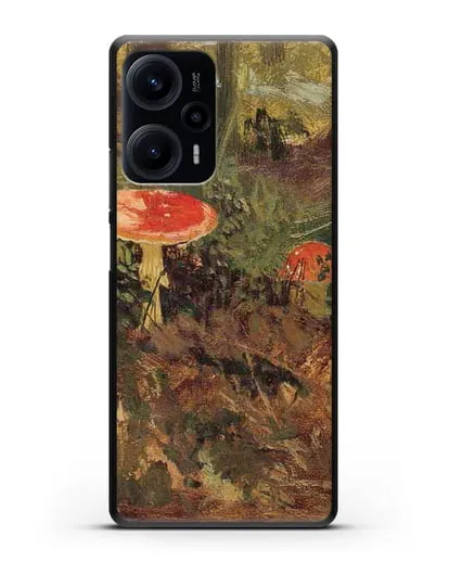 Чехол Мухоморы (Шишкин Иван) силиконовый для Xiaomi Poco F5