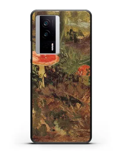 Чехол Мухоморы (Шишкин Иван) силиконовый для Xiaomi Poco F5 Pro