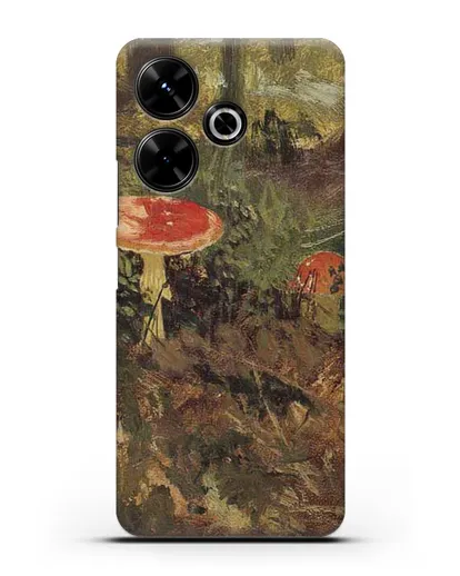 Чехол Мухоморы (Шишкин Иван) силиконовый для Xiaomi Poco M6