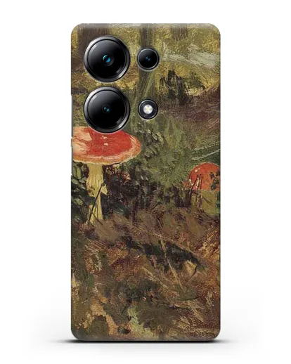 Чехол Мухоморы (Шишкин Иван) силиконовый для Xiaomi Poco M6 Pro