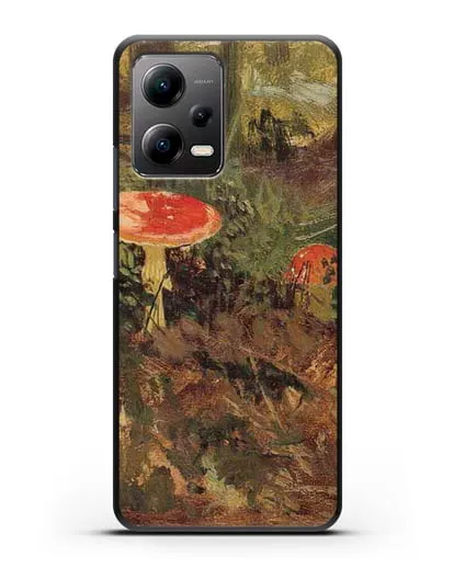 Чехол Мухоморы (Шишкин Иван) силиконовый для Xiaomi Poco X5