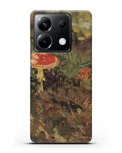 Чехол Мухоморы (Шишкин Иван) силиконовый для Xiaomi Poco X6