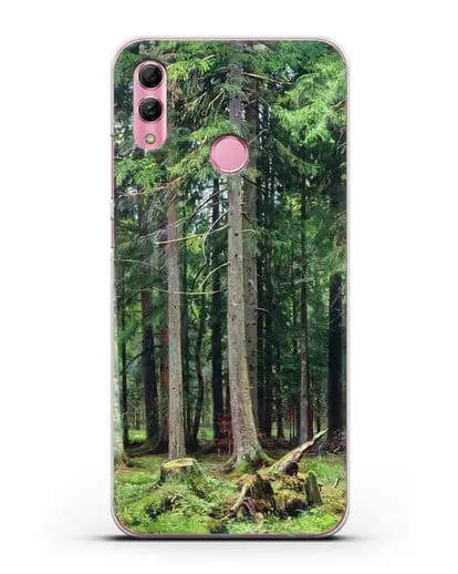 Чехол Лес в Мордвинове (Шишкин Иван) силиконовый для Honor 10 Lite