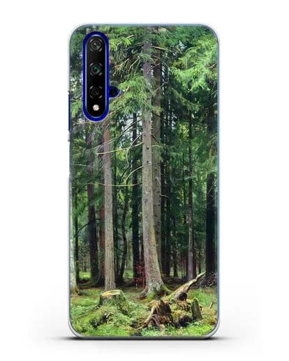 Чехол Лес в Мордвинове (Шишкин Иван) силиконовый для Honor 20