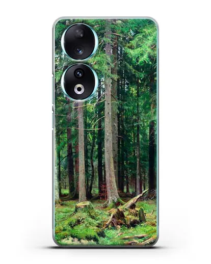 Чехол Лес в Мордвинове (Шишкин Иван) силиконовый для Honor 90