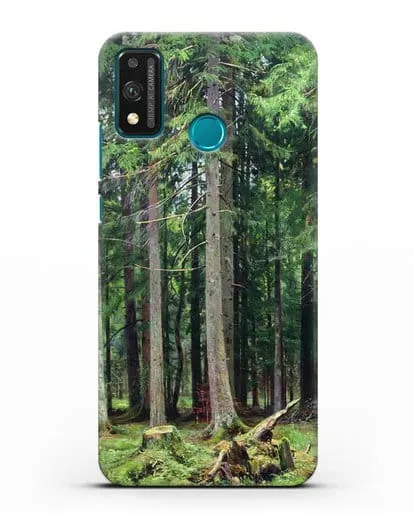 Чехол Лес в Мордвинове (Шишкин Иван) силиконовый для Honor 9X lite