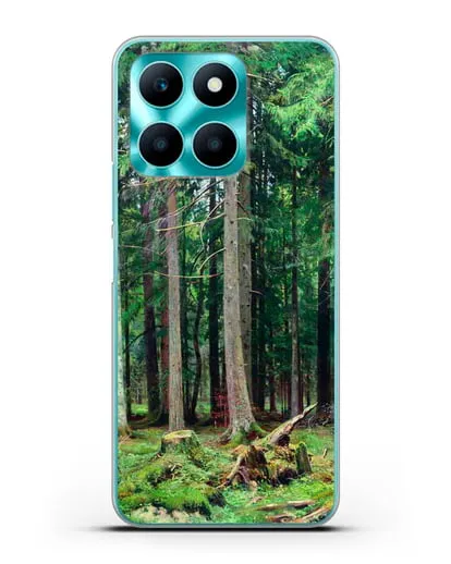 Чехол Лес в Мордвинове (Шишкин Иван) силиконовый для Honor X6a