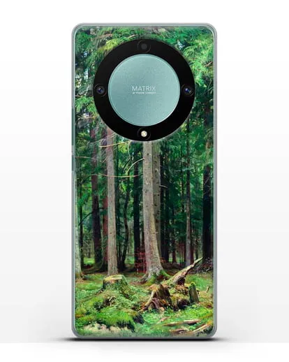 Чехол Лес в Мордвинове (Шишкин Иван) силиконовый для Honor X9a