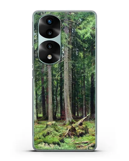 Чехол Лес в Мордвинове (Шишкин Иван) силиконовый для Honor 70 Pro