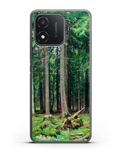 Чехол Лес в Мордвинове (Шишкин Иван) силиконовый для Honor X5