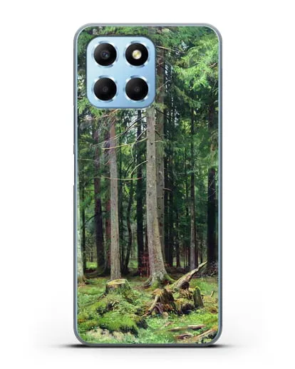 Чехол Лес в Мордвинове (Шишкин Иван) силиконовый для Honor X6